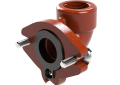 Liberty Pumps® G90, For Use With Omnivore LSG-Series Grinder Pump, 90 deg, 1-1/4 in FNPT, Cast Iron, 3.3 in D