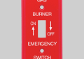 Diversitech 625-S16 Gas Burner Emergency Switch Plate Cover