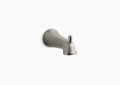 Kohler K-10588-BN Bancroft Wall-Mount Diverter Bath Spout - Vibrant Brushed Nickel