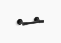 Kohler K-14377-BL Purist(R) Pivoting Toilet Paper Holder - Matte Black