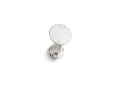 Kallista P31021-00-AD Wall Sconce, Less Lens For Town - Nickel Silver