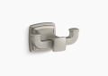 Kohler K-27411-BN Riff(R) Double Robe Hook - Vibrant Brushed Nickel