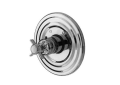 Newport Brass 3-1004TR-24A 3/4" Round Thermostatic Trim Plate with Handle - French Gold