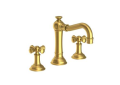 Newport Brass 2460-04 Widespread Lavatory Faucet - Satin Brass