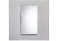 Robern® PLM2440GRE Flat Top Medicine Cabinet With Safeseal™ Gasket and Interior Polished Edge Mirror, PL Series, 24 in OAW x 40 in OAH, Rust Free Aluminum, Classic Gray