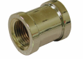 1/2 Inch Polished Chrome Lead Free Brass Coupling