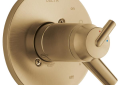 DELTA® T17T059-CZ TempAssure® 17T Valve Trim Only, 1.75 gpm Shower, Brilliance® Champagne Bronze