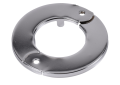 Oatey 5355H Dearborn 1-1/2 inch IPS Hinged Split Floor and Ceiling Plate - Polished Chrome