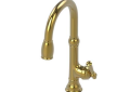 Newport Brass 2470-5103-03N Pull-down Kitchen Faucet - Uncoated Polished Brass