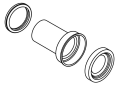 Kohler K-1155520 Straight Outlet Pipe System