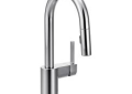 Moen 5965 Align Single Handle Bar Faucet with Pulldown Spray - Chrome