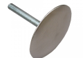 Jones Stephens B1020BN 1-3/4 inch Faucet Hole Cover with Wing Nut - Brushed Nickel PVD
