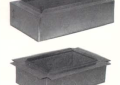 Atco 600 8" x 8" x 3-1/2" Tall Wall Register Box with R-4.2 Insulation