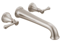 DELTA® T5797-SSWL Tub Filler, Cassidy™, 8 in Center, Stainless, 2 Handles, Import