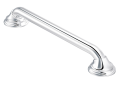 Moen® R8736D3GCH Ultima Designer Grab Bar With Curl Grip, Home Care®, 36 in L x 1-1/4 in Dia, Polished Chrome, 304 Stainless Steel, Import