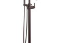 DELTA® T4759-RBFL Trinsic®/Compel® Contemporary Tub Filler Trim, 6 Flow Rate, Venetian Bronze, 1 Handles, Domestic