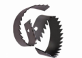 General Pipe Cleaners 4RSB Rotary Saw Blade, 4 in, Steel, For Use With 1/2, 9/16, 5/8 and 3/4 in Cable, Black