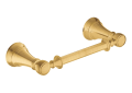 Moen® YB8408BG Pivoting Paper Holder, Weymouth™, 1.99 in H, Zinc, Brushed Gold, Import