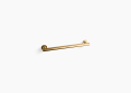 Kohler K-11892-2MB Purist(R) 18" Grab Bar - Vibrant Brushed Moderne Brass