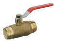 Sioux Chief 648-C4FP MetalHead 1 inch CPVC Lead Free Brass Full Port Quarter Turn Ball Valve