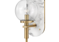 Hinkley® 34590HB Gilda Modern Single Light Scone, (1) Lamps Lamp, 120 V AC, Heritage Brass Housing