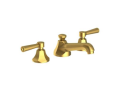 Newport Brass 1200-04 Widespread Lavatory Faucet - Satin Brass