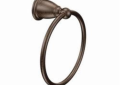 Moen® YB2286ORB Hand Towel Ring, Brantford™, 6-3/8 in Ring, 2.96 in OAD x 7.19 in OAH, Oil Rubbed Bronze, Import