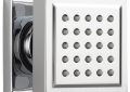 DELTA® 50150-PR Body Spray, Number of Spray Type: 1, Full Body Spray, 1.75 gpm Max Flow, Square Head, Surface Mount, Import