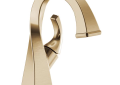 Brizo® 65030LF-GL Virage® Lavatory Faucet, 1.5 gpm Flow Rate, 5-1/4 in H Spout, 1 Handle, 1 Faucet Hole, Luxe Gold, Function: Traditional