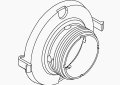 Kohler K-1226566 Threaded Trim Hub
