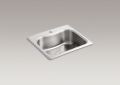 Kohler 3362-1-NA Single-Basin Self-Rimming Kitchen Sink