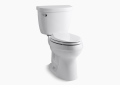 Kohler K-3589-0 Cimarron Comfort Height Two-Piece Elongated Toilet - White