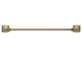 Brizo® 692430-GL Virage® Towel Bar, 24 in L Bar, 3-21/64 in OAD x 2-1/2 in OAH, Luxe Gold, Import