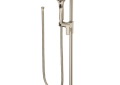 Moen® 3671EPBN Eco-Performance Hand Shower, 4-1/2 in Dia, 1.75 gpm Flow Rate, 69 in L Hose, Brushed Nickel, Domestic