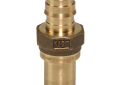 Uponor LFP4505050 1/2 inch PEX x 1/2 inch Copper ProPEX Lead Free Brass Copper Press Fitting Adapter