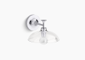Kohler K-31768-SC01-CPL Tone(TM) One-Light Sconce - Polished Chrome