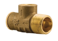 Boshart Industries RVNB05-100NL RVNB-NL Series Standard Relief Valve, 1/2 in Nominal, MNPT x FNPT End Style, 100 psi Pressure, Brass Body, Import