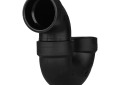 1-1/2 Inch ABS DWV Glue P Trap less Cleanout