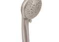Moen® 26558SRN Refresh™ Round Handheld Shower, 4 in Dia 5 Shower Head, 2.5 gpm Flow Rate, 60 in L Hose, Spot Resist® Brushed Nickel, Import