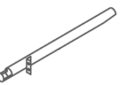 Utica 3342701 Gas Burner Tube with Bracket