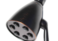 Speakman® S-2252-ORB-E2 Icon™ Multi-Function Shower Head, 2 gpm Min, 3 Sprays, Wall Mount, 2-3/4 in Head, Import