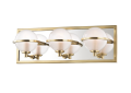 Hudson Valley 6443-AGB Axiom Wall Conce - Aged Brass