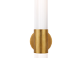Visual Comfort ARN2611HAB-WG AERIN Penz 2 Light 5 inch Hand-Rubbed Antique Brass Cylindrical Sconce Wall Light, Medium