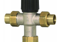 Honeywell AM102R-US-1/U 1 inch Sweat Thermostatic Mixing Valve with Union Connections