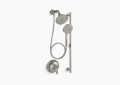 Kohler K-22180-G-BN Forte(R) Showering Kit, 1.75 GPM - Polished Chrome