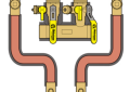 Nibco H-5CC4-NBHK Webstone Hydro-Core External Circulator Complete Near Boiler Sweat Piping Kit