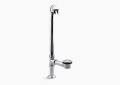 Kohler K-7159-CP Artifacts(TM) 1-1/2" Pop-up Bath Drain for Above- and Through-the-Floor Freestanding Bath Installations - Polished Chrome