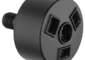 DELTA® HydraChoice™ SH5005-BL Body Spray Head, (1) H2Okinetic® Spray, 1 gpm Maximum, Wall Mount, Import