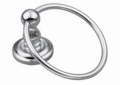 Moen® BP6986CH Towel Ring, Madison, 6-1/8 in Ring, 6.69 in OAD x 6.3 in OAH, Aluminum, Polished Chrome, Import