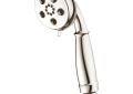 DELTA® 59433-PN-PK Hand Shower, 3 Shower Head, 2 gpm Flow Rate, 1/2 in Connection, Polished Nickel, Import